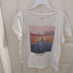 Girls L/10-12 graphic tee - Old Navy monument valley - Bundle and save!